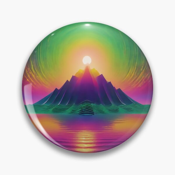 Item preview, Sound waves mountain sun energy designed and sold by wesken.