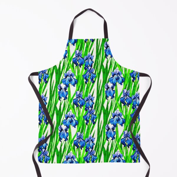 Item preview, Blue Iris Watercolor Pattern  designed and sold by Marymarice.