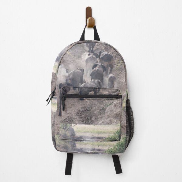 Item preview, Herd of elephants in the dust designed and sold by Ingo Gerlach.