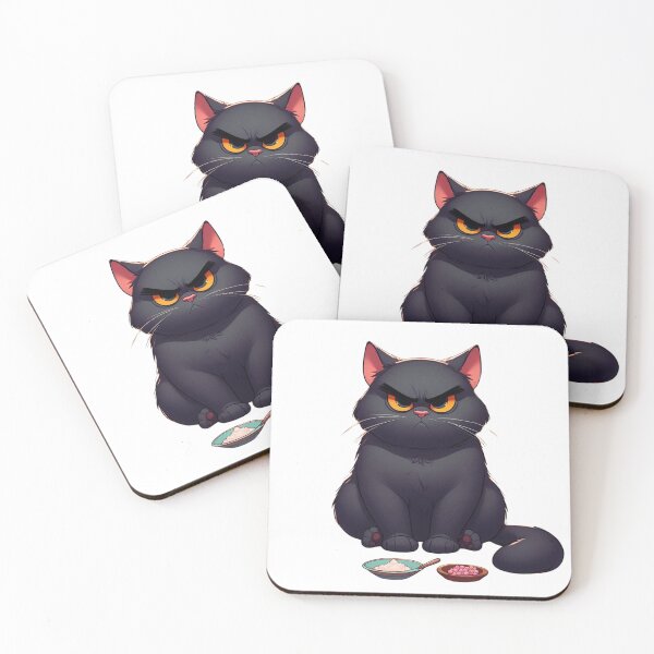 Item preview, Diet Drama: Kitty Gives the 'Blame Game' Stare designed and sold by Furbabies Art.