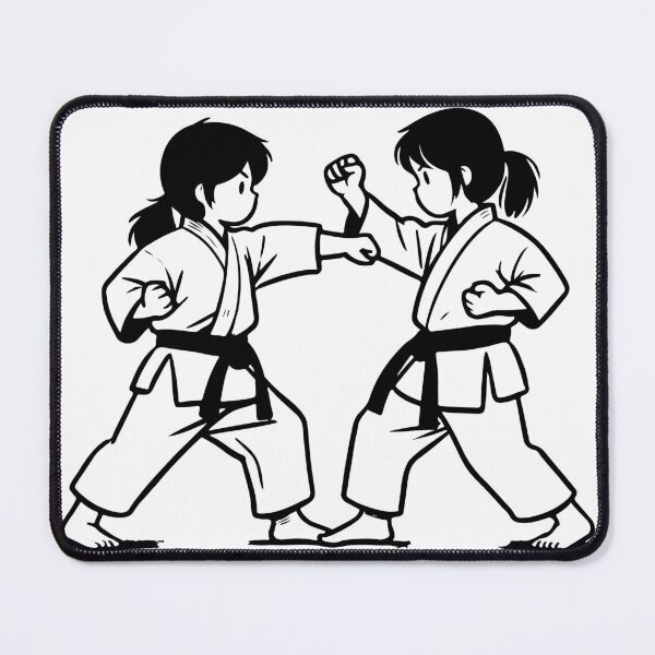 Item preview, Karate fighting kids designed and sold by DuskTillDown.