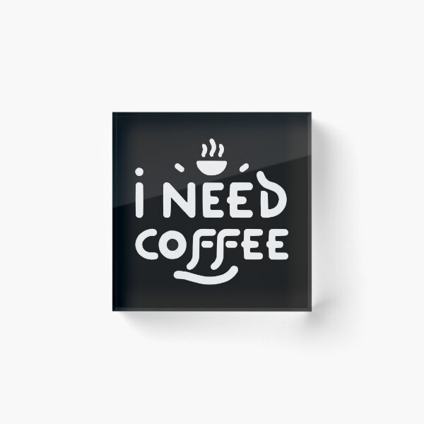 Item preview,  Funny Coffee TShirt! I Need Coffee! designed and sold by ShopSmart213.