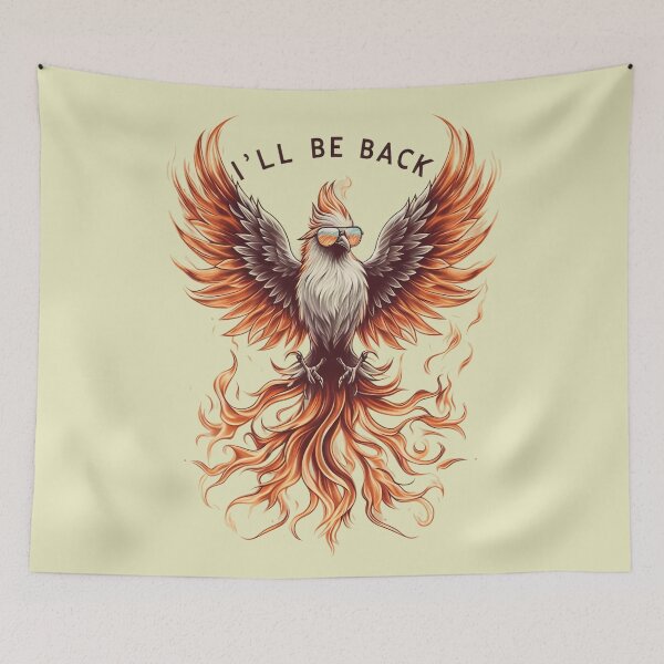 Item preview, Resurgent Phoenix - Immortal Flame Artwork designed and sold by RuyaFab.