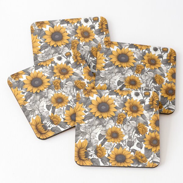 Item preview, Comic Sunflower Pattern designed and sold by WAUZ.