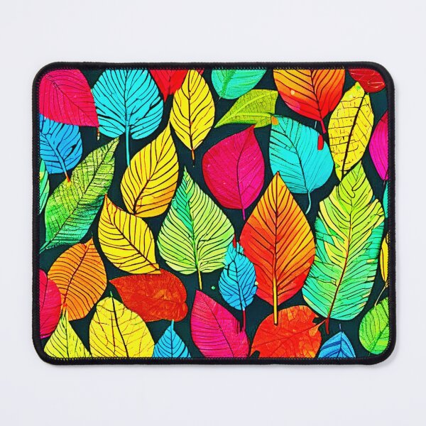 Item preview, Autumn Elegance: Vivid Leaf Patterns designed and sold by Health And Fitness Posts e-Store.