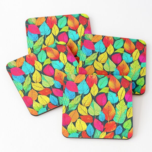 Item preview, Autumn Elegance: Vivid Leaf Patterns designed and sold by Health And Fitness Posts e-Store.
