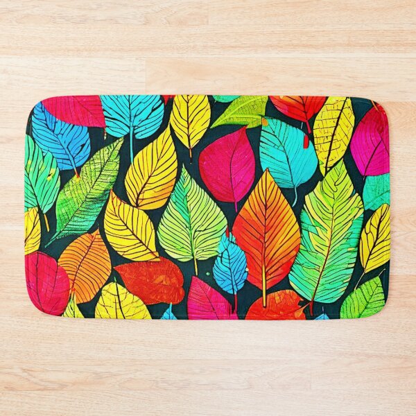 Item preview, Autumn Elegance: Vivid Leaf Patterns designed and sold by Health And Fitness Posts e-Store.