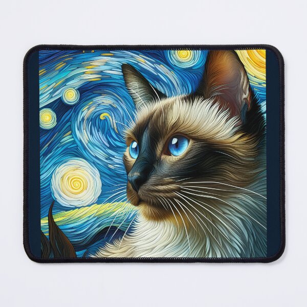 Item preview, Whisker Whimsy: Siamese Elegance designed and sold by BastKittyStore.