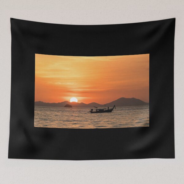 Item preview, Sunset at Ao Nang, Thailand designed and sold by JoSowden.