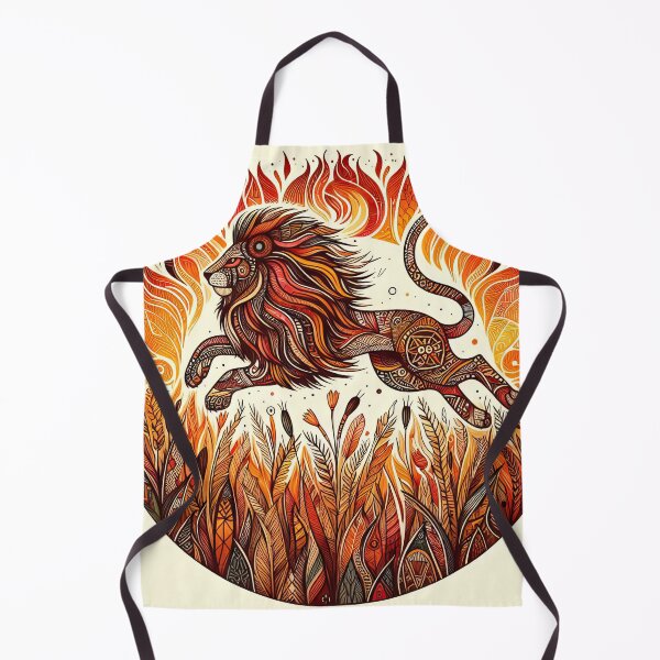 Item preview, Fire Lion of the Prairie designed and sold by Ccjib.