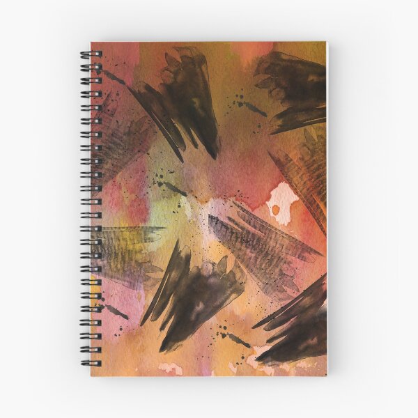 Item preview, Watercolor Pen and Ink Abstract Pattern designed and sold by GrimalkinStudio.
