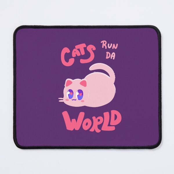 Item preview, Cats run da World! - Pink Catto! designed and sold by sillycattos.
