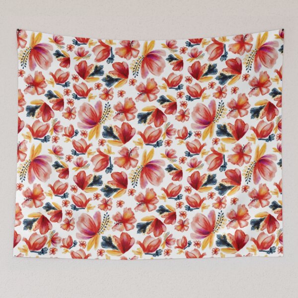 Item preview, tropical blooms designed and sold by freeinthelines.