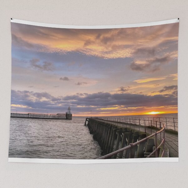 Item preview, January sunrise at the mouth of the River Blyth designed and sold by Violaman.