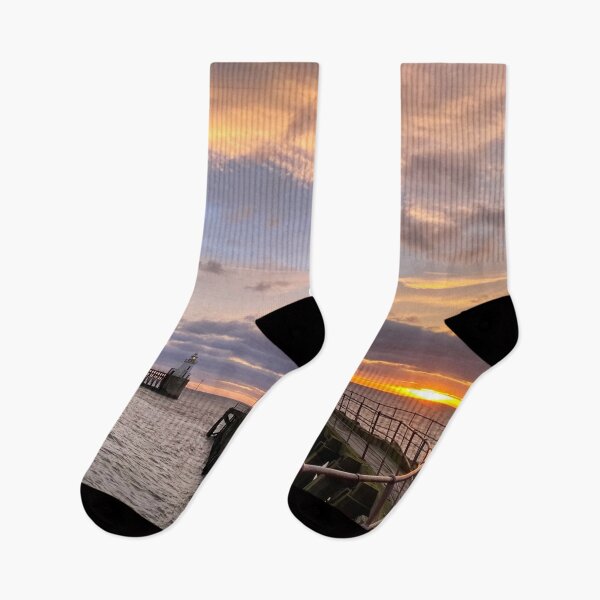 Item preview, January sunrise at the mouth of the River Blyth designed and sold by Violaman.