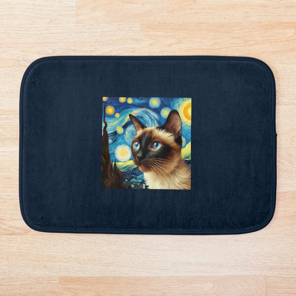 Item preview, Whiskered Whimsy: Siamese Artistry Unleashed designed and sold by BastKittyStore.