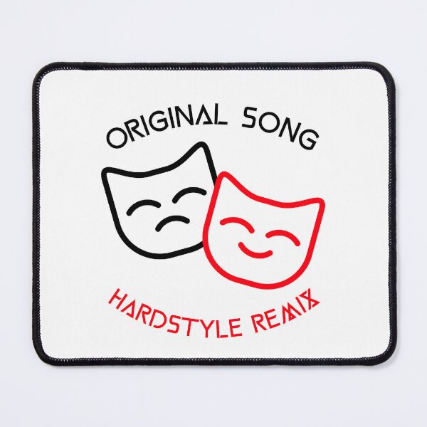 Item preview, ORIGINAL VS HARDSTYLE REMIX designed and sold by Hardstyle-Tees.