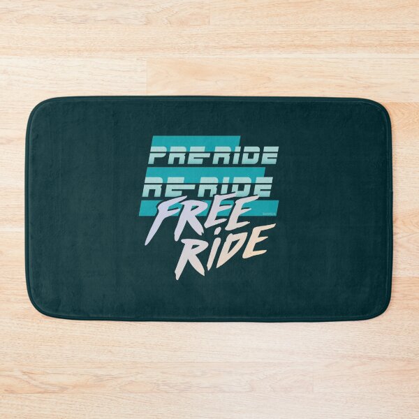 Item preview, Pre-ride, re-ride, free-ride - retro 80s skiing and snowboarding designed and sold by aurorahartidl.