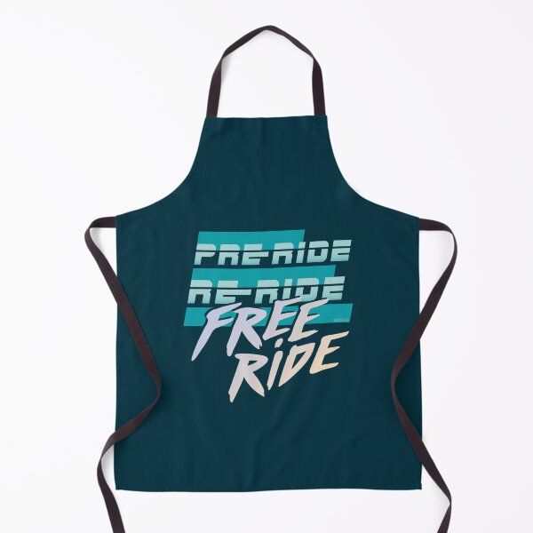 Item preview, Pre-ride, re-ride, free-ride - retro 80s skiing and snowboarding designed and sold by aurorahartidl.