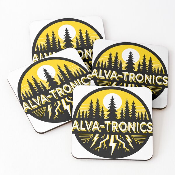 Item preview, Alva-tronics Logo designed and sold by CortexCreations.
