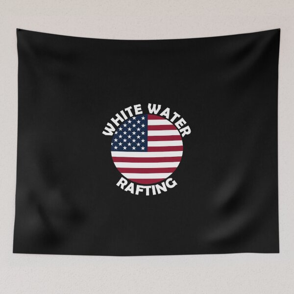 Item preview, Whitewater Rafting USA,Patriotic Whitewater Gift designed and sold by ShopSmart213.