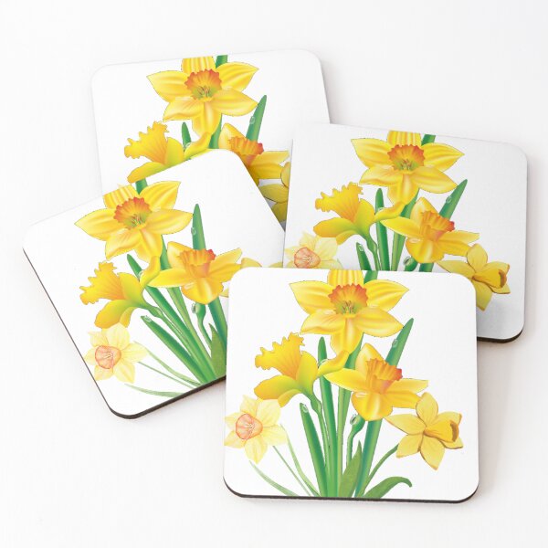 Item preview, Yellow Daffodil Flowers designed and sold by Hinny8.
