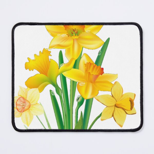 Item preview, Yellow Daffodil Flowers designed and sold by Hinny8.