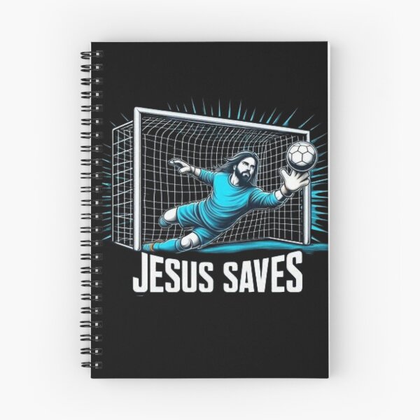 Item preview, "JESUS SAVES HOCKEY".JESUS FOOTBALL designed and sold by Obinne.