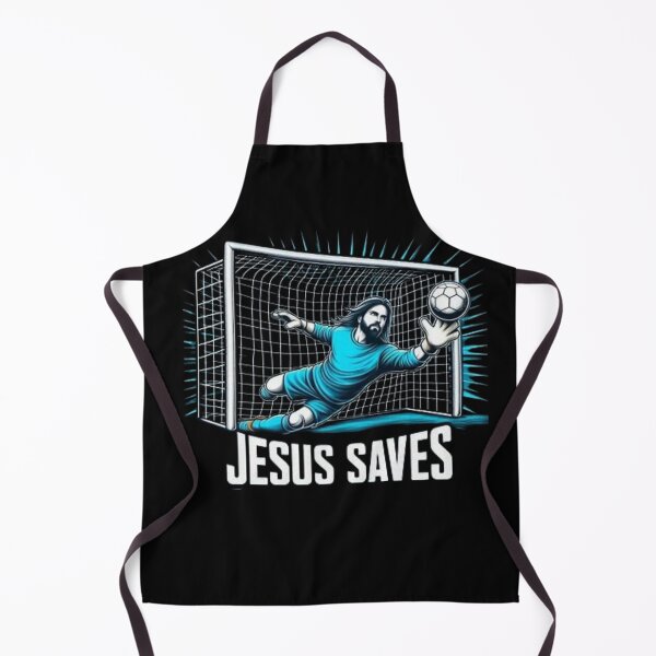 Item preview, "JESUS SAVES HOCKEY".JESUS FOOTBALL designed and sold by Obinne.
