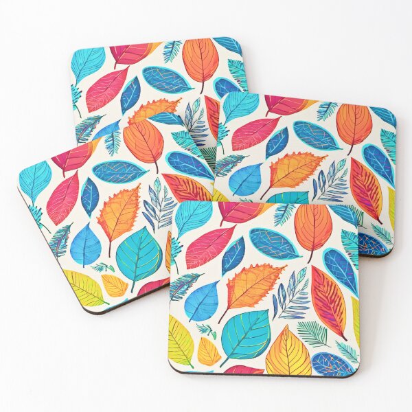 Item preview, Chromatic Canopy: Exquisite Leaf Art designed and sold by Health And Fitness Posts e-Store.