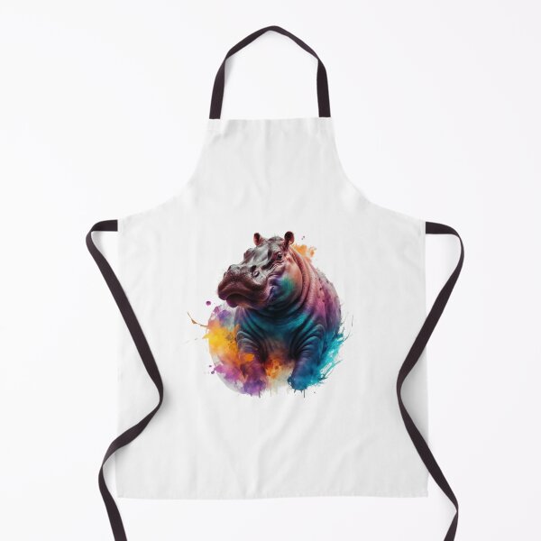 Item preview, Hippopotamus Modern Art designed and sold by Art-Design-EM.