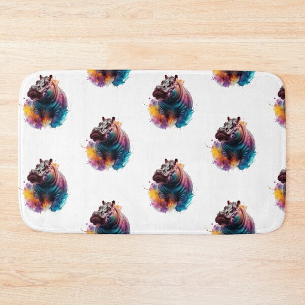 Item preview, Hippopotamus Modern Art designed and sold by Art-Design-EM.