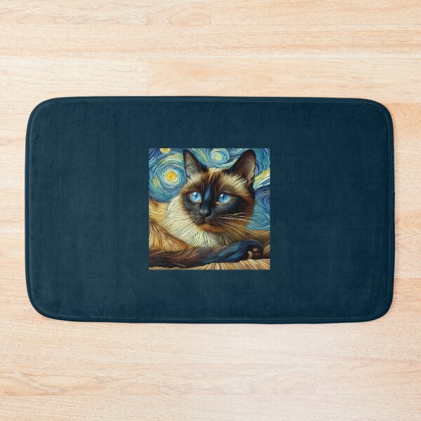 Item preview, Siamese Muse: Whiskered Harmony Unveiled designed and sold by BastKittyStore.