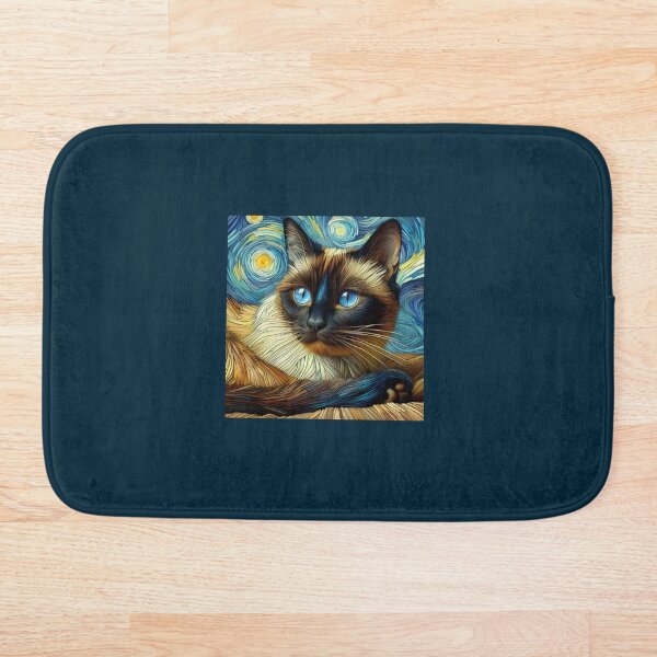 Item preview, Siamese Muse: Whiskered Harmony Unveiled designed and sold by BastKittyStore.