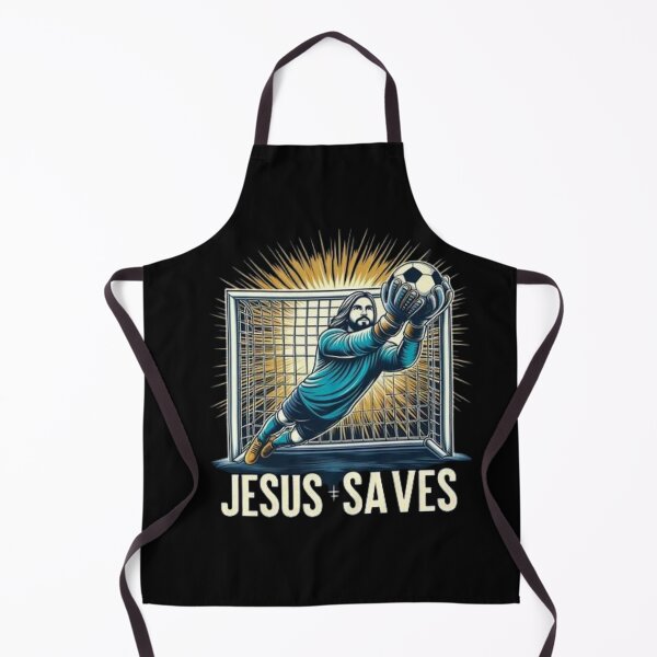 Item preview, Jesus Saves Goalkeeper Meme".JESUS FOOTBALL designed and sold by Obinne.