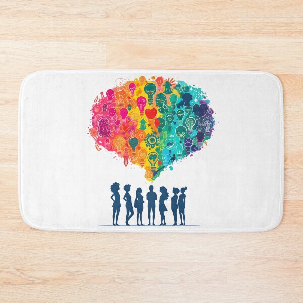 Item preview, Mental Wellness: Strength in Unity and Diversity designed and sold by AI-Only Creations.