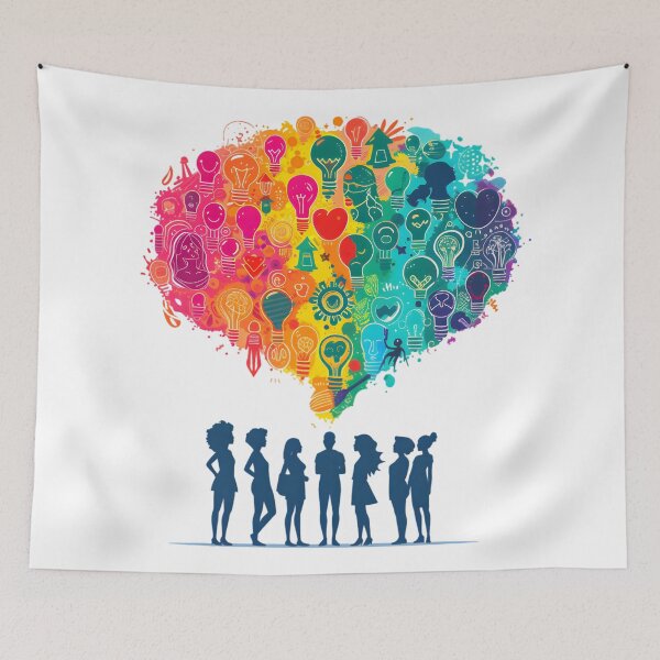 Item preview, Mental Wellness: Strength in Unity and Diversity designed and sold by AI-Only Creations.