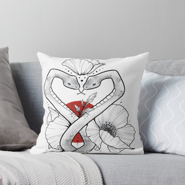 Item preview, Poppy twin snakes designed and sold by Florakitz.