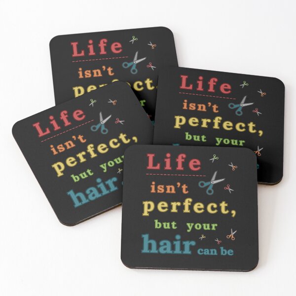 Item preview, Life Isn't Perfect But Your Hair Can Be, Funny Gift For Mom designed and sold by MomLifeDesign.