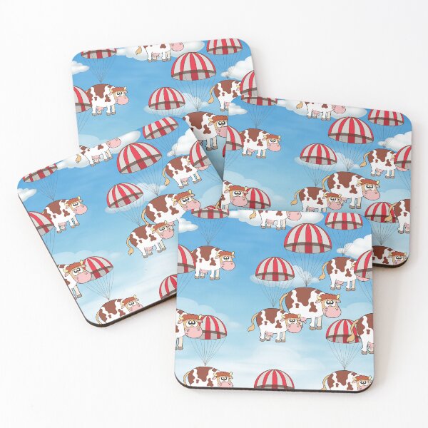 Item preview, Raining spotted cows designed and sold by BritishDelights.