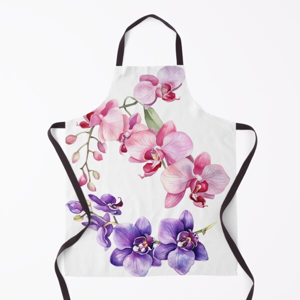 Artikelvorschau, Lila und rosa Orchideenblume entworfen und verkauft von Hinny8.