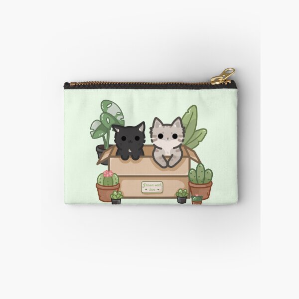 Item preview, Cute Cats in the box with plants, Valentine's Day  designed and sold by Biszkompt.