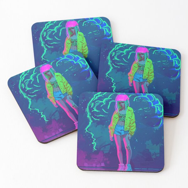 Item preview, Neon brain designed and sold by PricklyPeanut.