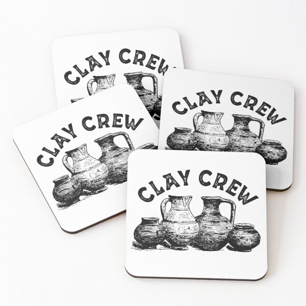 Item preview, Funny Clay Crew Pottery Ceramicist Ceramic Artist designed and sold by lanynx design.