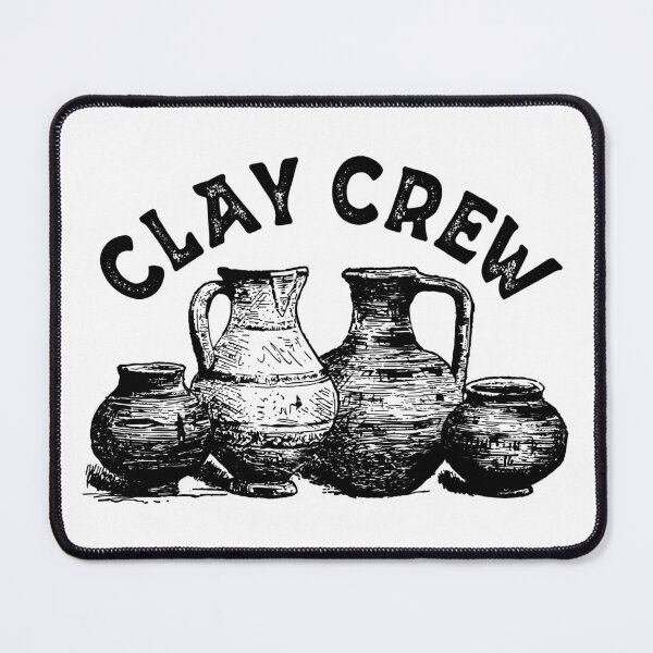 Item preview, Funny Clay Crew Pottery Ceramicist Ceramic Artist designed and sold by lanynx design.
