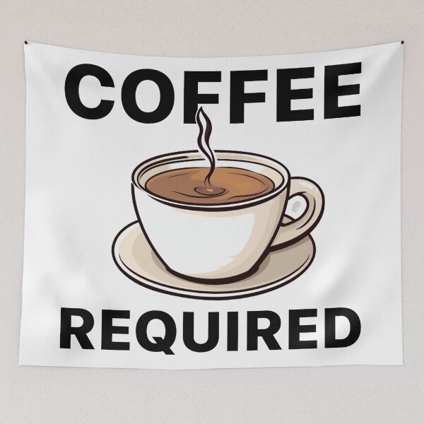 Item preview, Funny Coffee Required Design designed and sold by MugsForReal.
