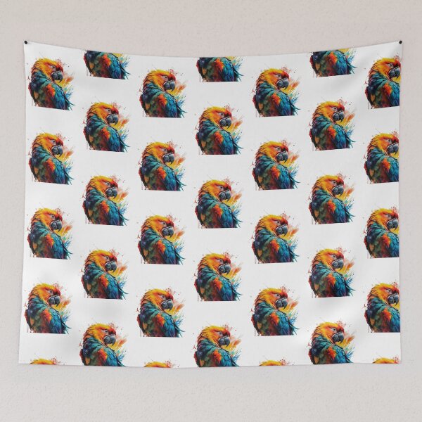 Item preview, Macaw Modern Art designed and sold by Art-Design-EM.