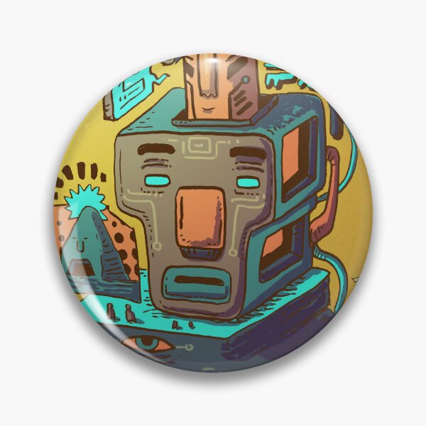 Item preview, TOTEMIC CYBER-GOD designed and sold by Oberas.