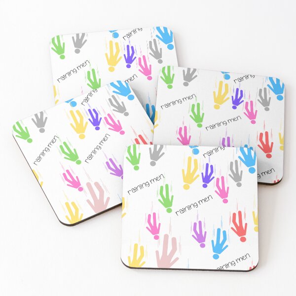 Item preview, Raining colourful men designed and sold by BritishDelights.