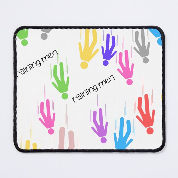 Item preview, Raining colourful men designed and sold by BritishDelights.